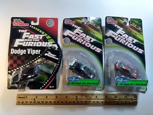 Racing Champions The Fast and The Furious Druckguss-Autos - 3 neu in Verpackung - Bild 1 von 8