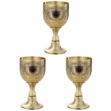 Coupe Glasses Vintage Brass Goblets Cup Vintage Wine Glass