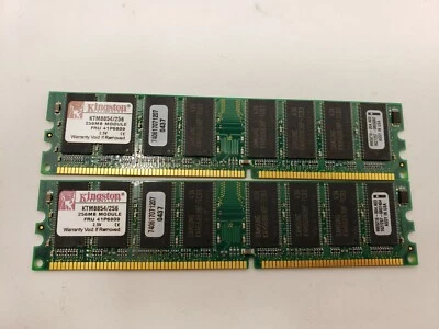 Kingston KTM8854256 256MB RAM Memory Module FRU 41P6809 2.5V - Image 1 of 4