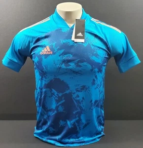 Camiseta Adidas Condivo 20 Primeblue, Turquesa/Azul Marino/Naranja, Talla XS - Imagen 1 de 11