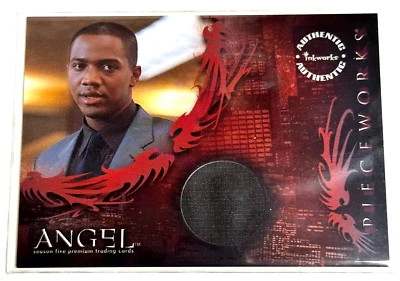 2004 Angel Season 5 Costume Card Featuring Material Worn by J. August Richards - Image 1 of 2