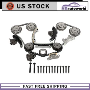 Timing Chain Kit for GM Buick Cadillac CTS SRX 3.6L DOHC 24V w/ VVT 2004-2006 - Foto 1 di 13