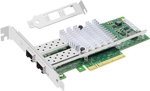 For Intel X520-DA2 10Gb 10Gigabit Network Adapter NIC Dual SFP+ w/ Intel 82599ES - Afbeelding 1 van 18