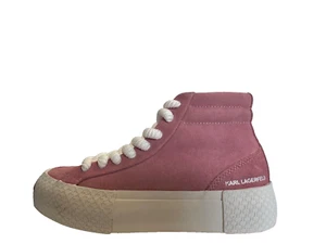 Karl Lagerfeld HIGH TOP Trainer Ladies UK 4 US 6 EU 37 Ref H185+ - Picture 1 of 6