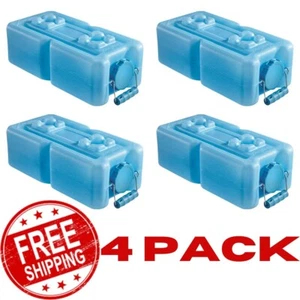 Portable Water Storage Container 3.5 Gallon BPA Free Stackable Durable 4 Pack - Picture 1 of 24