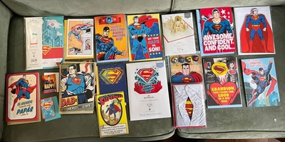 SUPERMAN Greeting cards mixed lot - Image 1 of 4