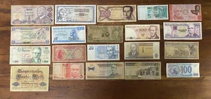 Lotto 20 Banconote Tutte Diverse (Rif: L-108) - Imagen 1 de 1
