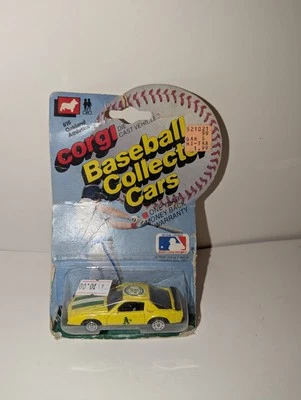 1982 CORGI '83 Pontiac Firebird Oakland Athletics (A's) Baseball Collector Cars - Image 1 of 4