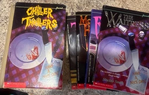 1990s Scholastic Teen Horror Scary Stories Four Book Box Set - Picture 1 of 6
