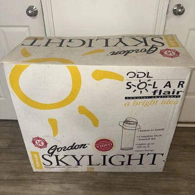 Gordon ODL Solar Flair 14” Kit de tragaluz tubular + cúpula extra e intermitente Foto 1 de 4