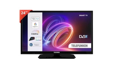 TELEFUNKEN 2025 Smart TV 24 HD Ready TE24553B45V2DZ TV LED 24 Pollici con Alexa - Immagine 1 di 4