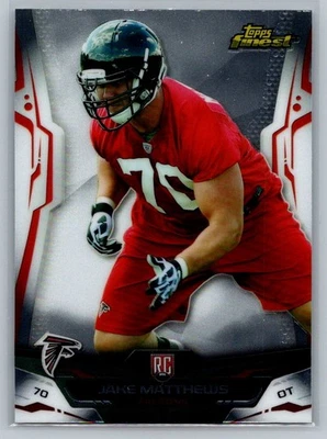2014 Finest #136 Jake Matthews - Image 1 of 2