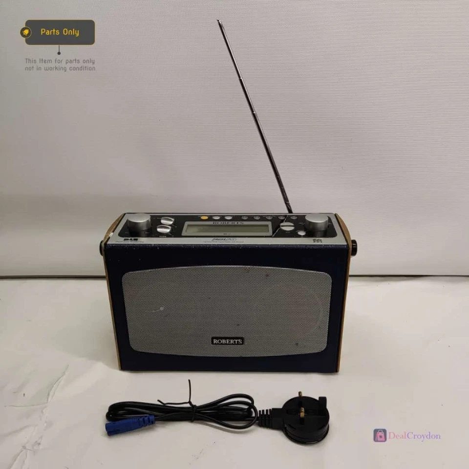 RÁDIO DIGITAL ROBERTS RD-11 FM RDS DAB COM REBOBINAMENTO DE REPOSIÇÃO E REPARO - Imagem 1 de 4