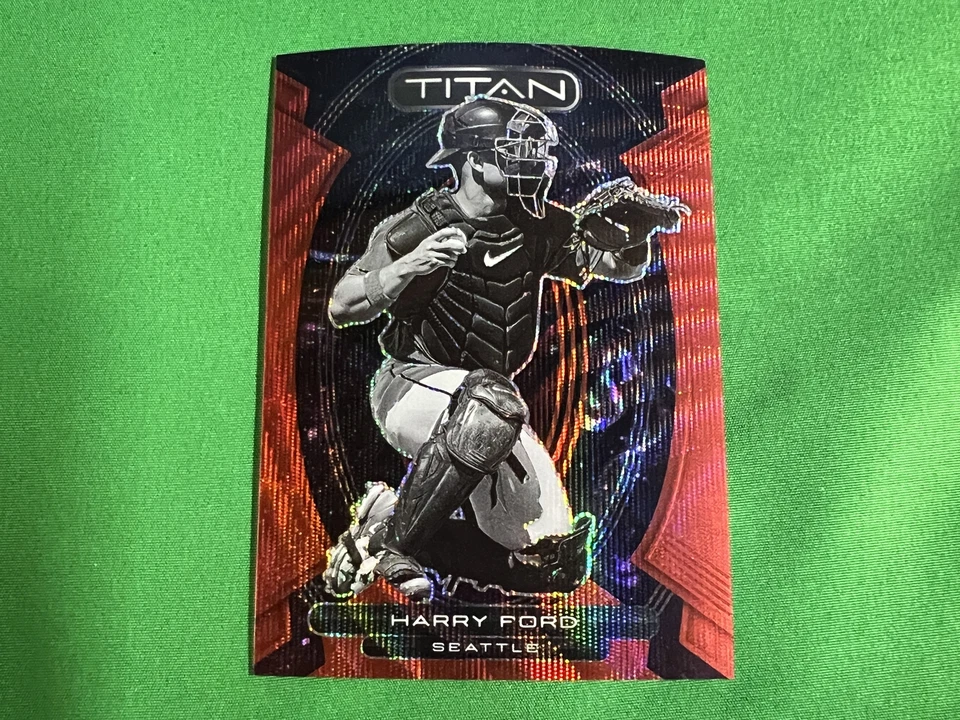 2023 Panini Chronicles Titan Red Wave #10 Harry Ford 159/199 Seattle Mariners - Image 1 of 1