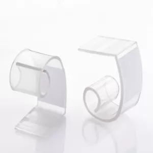12 pcs Clear Large Table Skirt Clips Linens Wedding Party Home Event Supplies - Picture 1 of 4