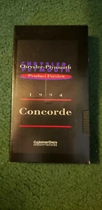 1994 Chrysler Dealer Concorde Product Preview VHS Tape - Bild 1 von 1