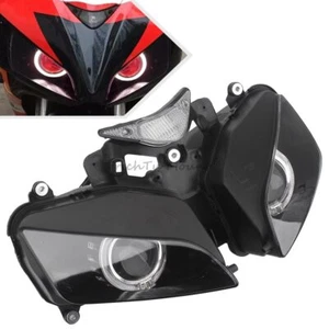 Headlight Assembly White Angel Red Devil Projector For Honda CBR1000RR 2004-2007 - Picture 1 of 20