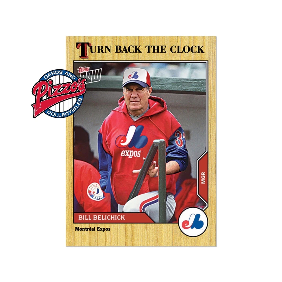 Bill Belichick Expos TOPPS NOW Turn Back the Clock Card BB1 Presale - Image 1 of 1