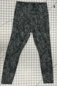 Athleta Grey Marble Leggings With Pockets And Draw String 7/8 Tight R8 - Picture 1 of 9