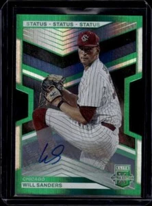 2023 Panini Elite Extra Edition #136 Will Sanders Status Die-Cut #/32 - Picture 1 of 1