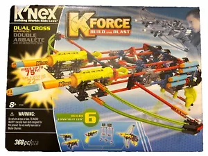 K'NEX KForce Build and Blast Dual Cross Battle Bow Open Box - Picture 1 of 2