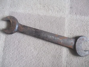 SELTEN GROSSER VINTAGE BILLINGS USA MAULSCHLÜSSEL Nr. 1146W - 3/4" & 7/8" WEISS - Bild 1 von 12