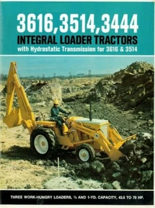IH International Harvester Industrial 3444 3514 3616 Loader Tractors Brochure - Picture 1 of 5