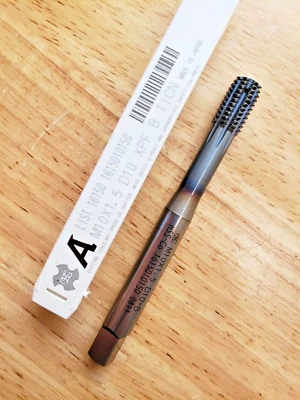 M10 x 1.5 Thread Forming Tap, D10, Coolant-Thru - HSS-Co, TiCN Coat - OSG, New - Image 1 of 4