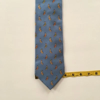 Corbata Dunhill azul 100% seda l 58" w 3.75" hecha en Italia corbata pa0640 Foto 1 de 4