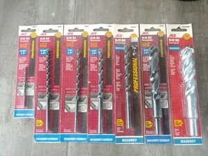 Mixed Lot of 7 Ace Masonry Bits - Picture 1 of 5