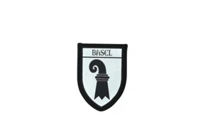 Patch printed embroidery travel souvenir shield city flag switzerland basel - Bild 1 von 1