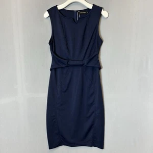 NWT Mint Limit Shift Dress Women’s Small Navy - Picture 1 of 21