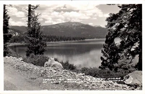 POSTKARTE RPPC CARNELIAN BAY AM NORDUFER LAKE TAHOE KALIFORNIEN-NEVADA - Bild 1 von 1
