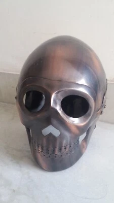 Skull Armour Helmet  Replica 20G Steel Warrior Helmet - Image 1 of 4