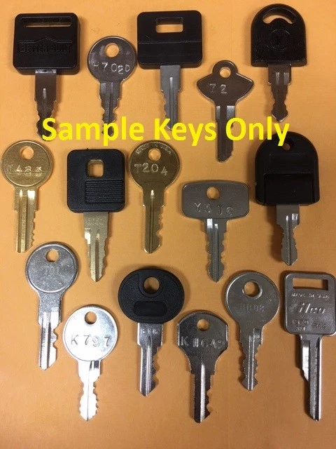 BETTER BUILT Tool Box Keys Made to Your Lock Code