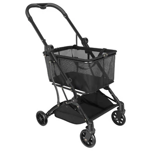 Carro de Comestibles Plegable con Bolso de Mano Extraíble, Carro Trooley Plegable Portátil - Imagen 1 de 5