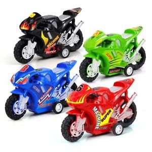 Kids Mini Plastic Motorbike Model Motorcycle Model Motorcycle Toy Pull Back Car