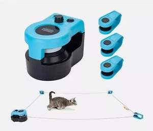Interactive Wheel Exerciser Cat Toys Running Adjustable Speed Treadmill Indoor - Picture 1 of 5