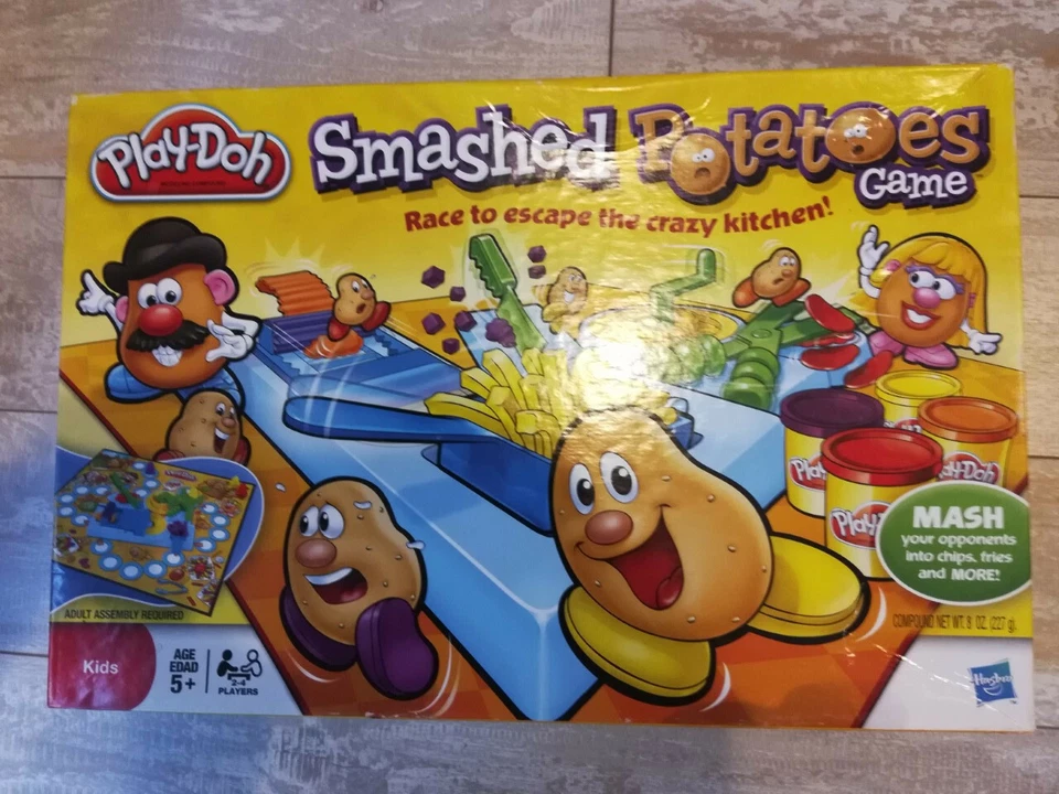Play-doh Smashed Potatoes Race to Escape Board Game Potato Head Playdoh - Image 1 of 1