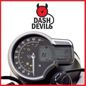 Dash Devils Dashboard Protector:TRIUMPH SCRAMBLER 400 2024+ / SPEED 400 2024+ - Picture 1 of 4