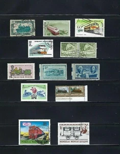 TRENES DE BBÉLGICA-HUNGRÍA-FILIPINAS-SUIZA-ESTADOS MALDIVAS-MONGOLIA más {14} - Imagen 1 de 2