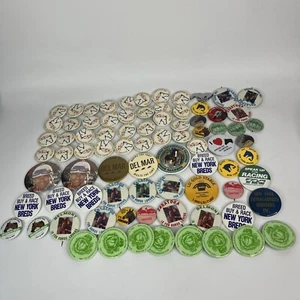 Large Lot 80 Of Horse Racing Pins Belmont Stakes Park Saratoga NY horse Fair - Picture 1 of 5