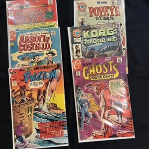Lot (6)-SILVER/ BRONZE AGE CHARLTON COMICS πππππ As Pictures Lot #1 - Picture 1 of 7