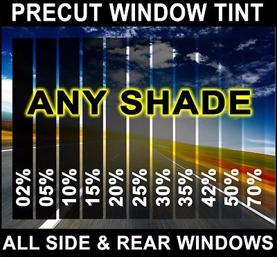 Nano Carbon Window Film Any Tint Shade PreCut All Sides&Rears for Hyundai & KIA - Image 1 of 4