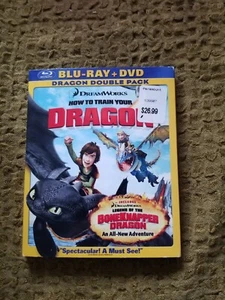 2 DvDs. How to Train Your Dragon, & Dragon 2.  - Picture 1 of 5