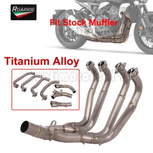 Titanium Alloy Exhaust System Header Front Pipe for Honda CB1000R 2018-2025 - Bild 1 von 7