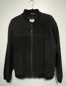 Cellini Leather/Suede Jacket for Men - Size XL - Black - Picture 1 of 8