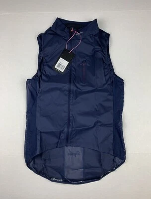 New RAPHA Gilet II Dark Navy Size Small Cycling Vest  - Image 1 of 4