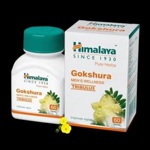 6x Himalaya Wellness Pure Herbs Gokshura Tablet 60 Tab Each - Picture 1 of 2