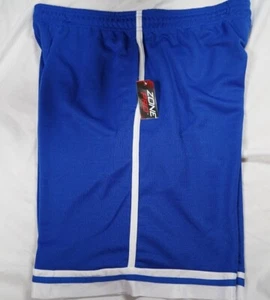 NWT Men's Royal Blue & White ZONE PRO Basketball Athletic Shorts Pick Size! - Picture 1 of 2